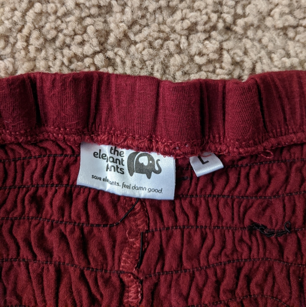Red Elephant Pants
